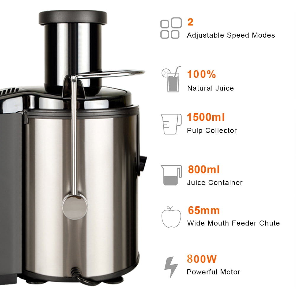 BAYUELSWU Juicer Machines, Masticating Juicer 800W Home Use Multi-func