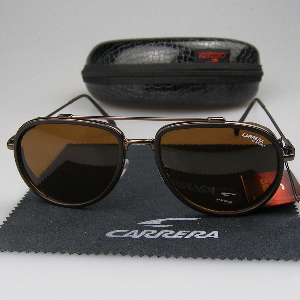 New Arrived Men Women Retro Sunglasses Windproof Matte Frame Carrera G