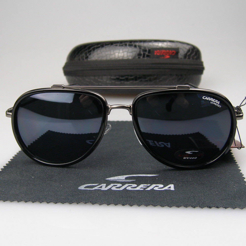 New Arrived Men Women Retro Sunglasses Windproof Matte Frame Carrera G