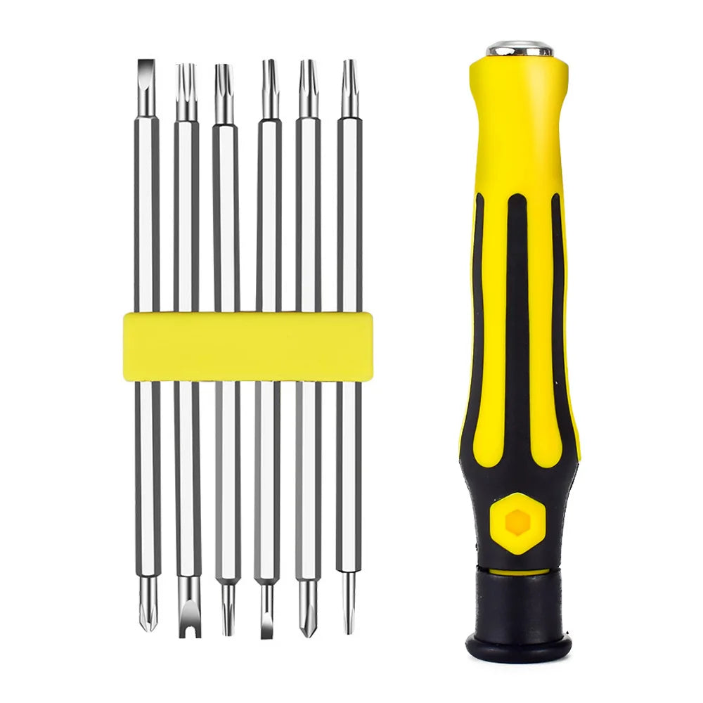 6 in 1 Multi-Purpose Screwdriver Cross Shaped Torx Blossom Y-Shaped U-shaped For Mobile Phone Telecommunication Repair Tools