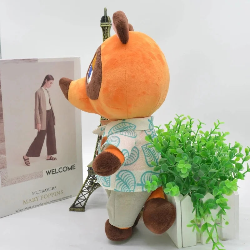 Animal Crossing Plush Toys Doubutsu No Mori Tom Nook Foxes Anime Game Stuffed Doll Kawaii Gifts For Children Birthday