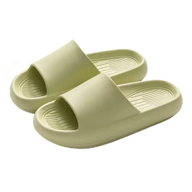 New Cloud Soft EVA Slippers Couples Home Outdoor Slipper Summer Beach Sandals Men Flip Flops Women Bedroom Thick Bottom Shoes