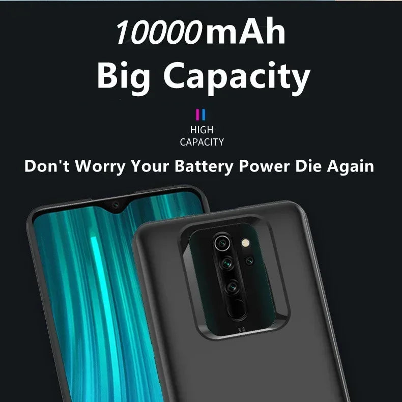 6800mAh Battery Charger Case for Redmi Note 8/8Pro External Battery Cover Power Bank Case Phones & Telecommunications Mobile