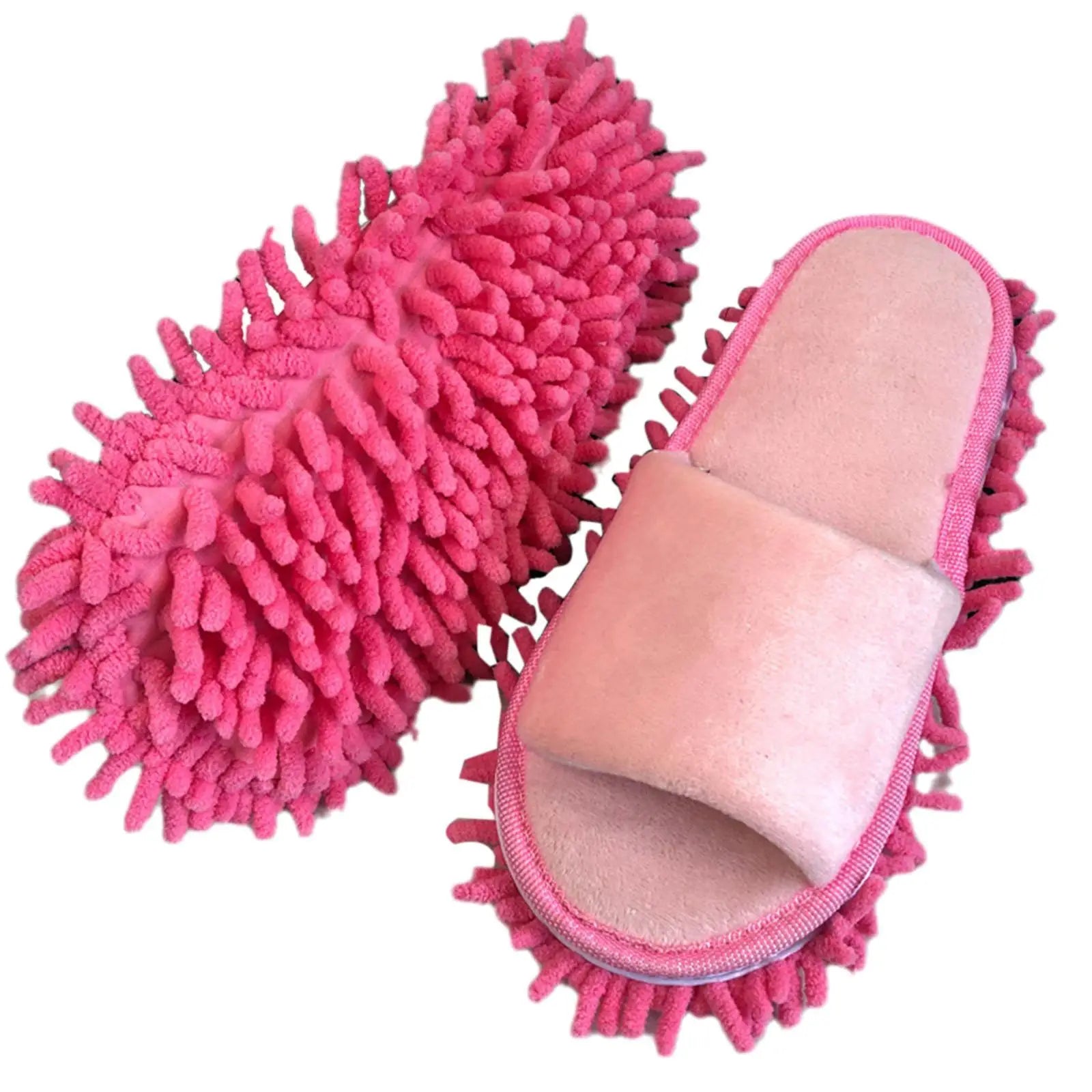 Lazy Mop Slippers Floor Dust Cleaning Slippers Shoes Clean Slippers Wipe The Floor Open-toed Lazy Wiping Slippers Mopping Shoes