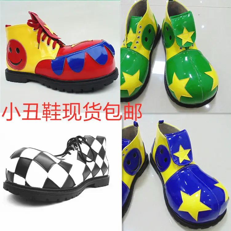 2023 New Men and Women Products In Stock Cos Anime Big Head Clown Role Dress Shoes