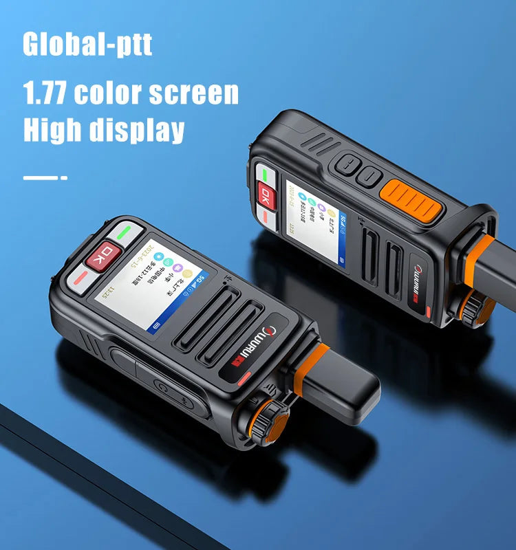 Wurui N9 global-ptt POC walkie talkie internet 4G Two-way radio commutator long range GSM phones telecommunications 1000km reach