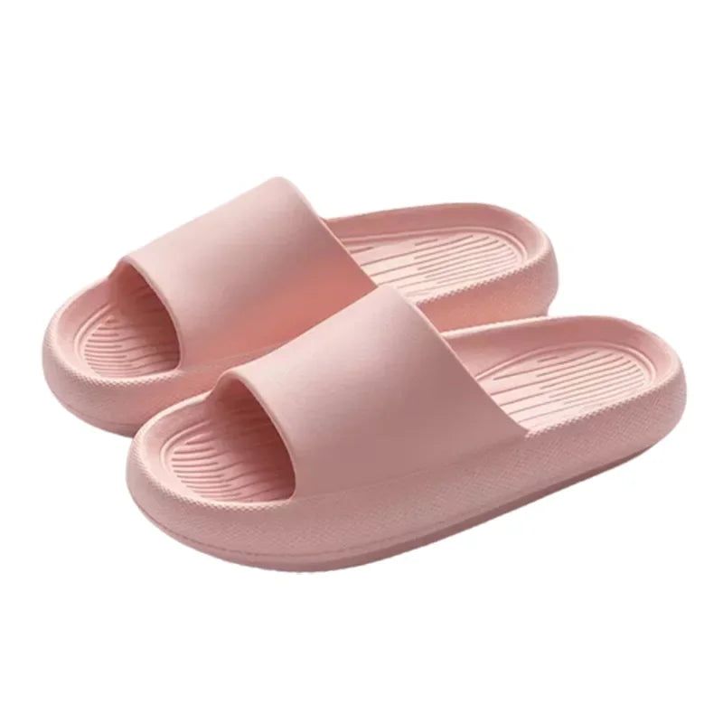 New Cloud Soft EVA Slippers Couples Home Outdoor Slipper Summer Beach Sandals Men Flip Flops Women Bedroom Thick Bottom Shoes