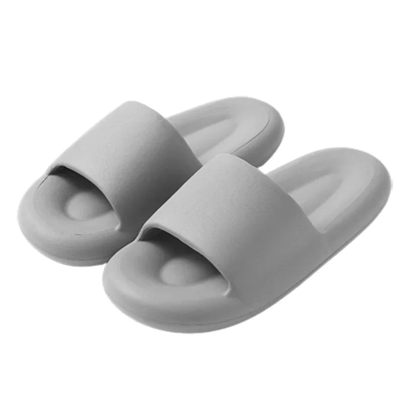 New Cloud Soft EVA Slippers Couples Home Outdoor Slipper Summer Beach Sandals Men Flip Flops Women Bedroom Thick Bottom Shoes