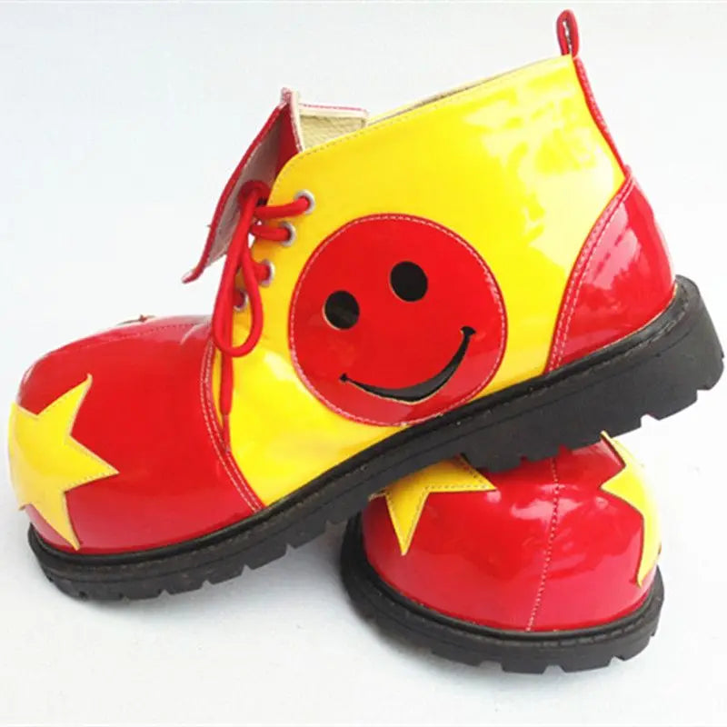 2023 New Men and Women Products In Stock Cos Anime Big Head Clown Role Dress Shoes