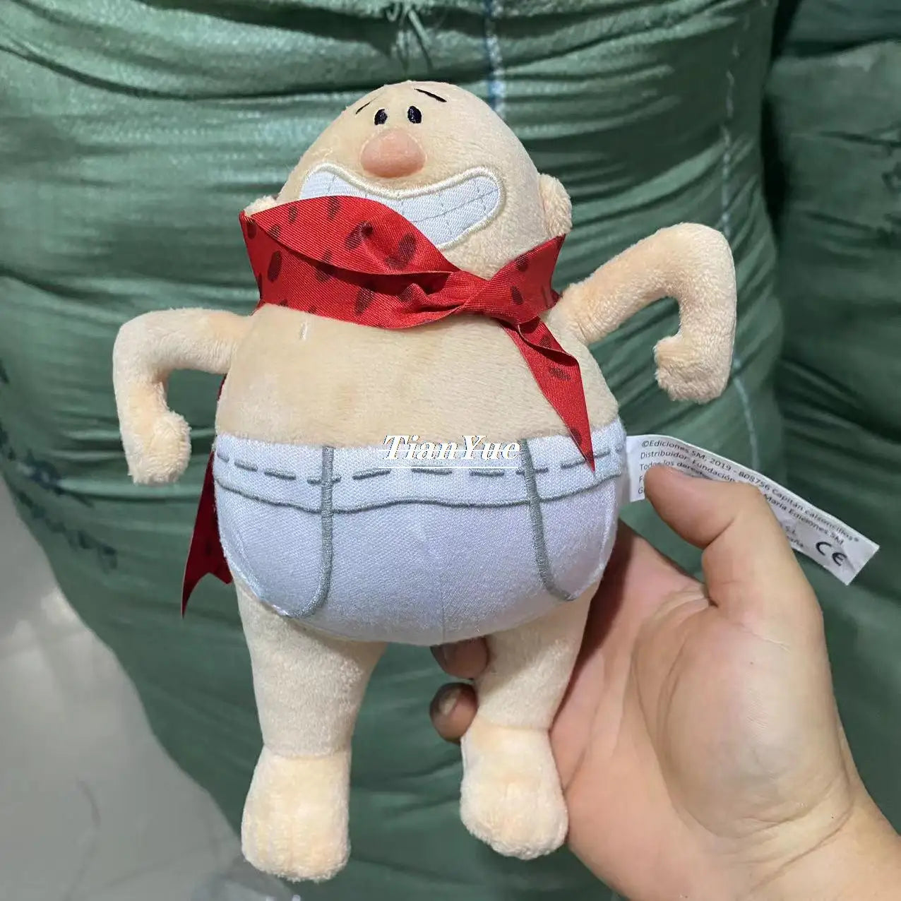 Cute Captain Underpants Picture books doll Children's Christmas Gift toy 22cm