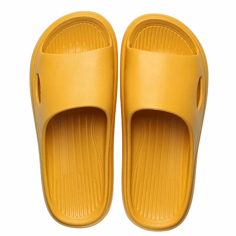 New Cloud Soft EVA Slippers Couples Home Outdoor Slipper Summer Beach Sandals Men Flip Flops Women Bedroom Thick Bottom Shoes