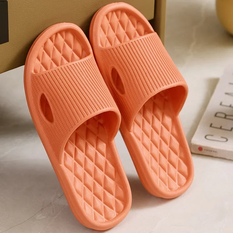 Big Size 36-49 Men Flip Flops Women Soft EVA 4.0cm Thick Sole Slides Summer Sandals Couples Slippers Home Non Slip Bathroom Shoe