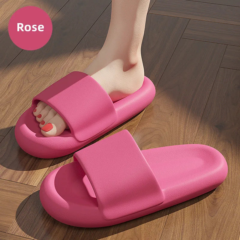 New Cloud Soft EVA Slippers Couples Home Outdoor Slipper Summer Beach Sandals Men Flip Flops Women Bedroom Thick Bottom Shoes