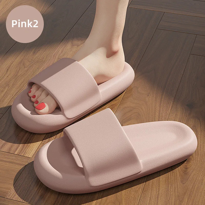 New Cloud Soft EVA Slippers Couples Home Outdoor Slipper Summer Beach Sandals Men Flip Flops Women Bedroom Thick Bottom Shoes