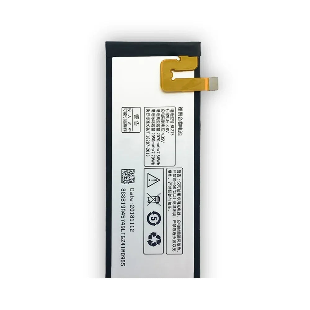 2070mAh BL215 Battery for Lenovo VIBE X S960 S968T Smartphone Mobile Phone Batteries Parts Phones Telecommunications