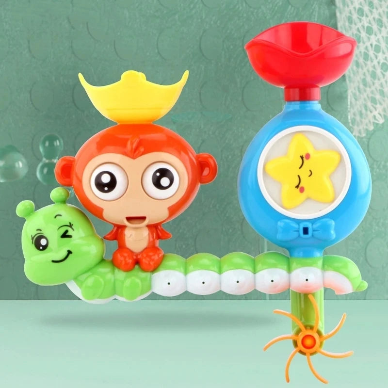 Baby Bath Toys Wall Suction Cup Marble Race Run Track Bathroom Bathtub Water Game Play Bathing Shower Toys For Children