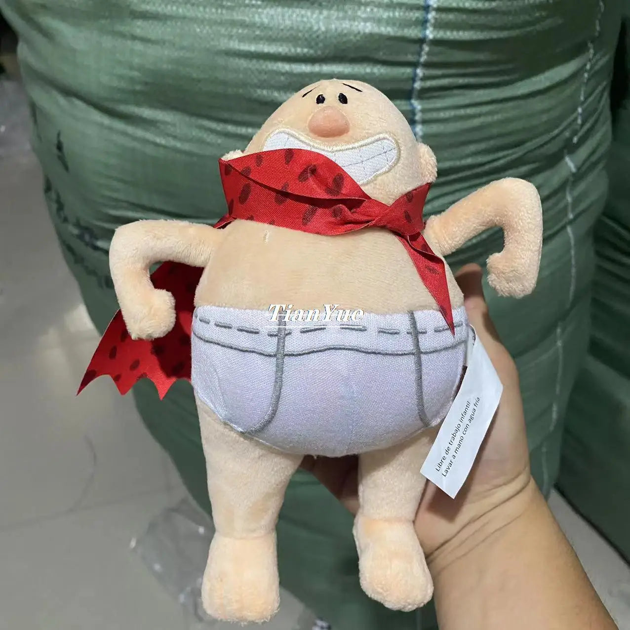 Cute Captain Underpants Picture books doll Children's Christmas Gift toy 22cm